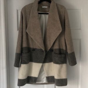 Waverly Grey wool coat